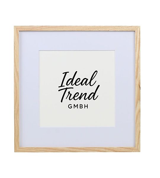 IDEAL TREND Bilderrahmen Bilderrahmen Massivholz Eiche günstig online kaufen