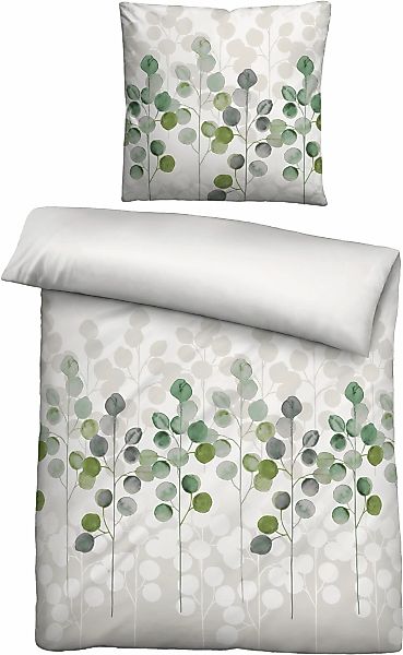 Biberna Bettwäsche "Mads" 2 Stk. tlg. kuschelig warm im Winter, pflegeleich günstig online kaufen