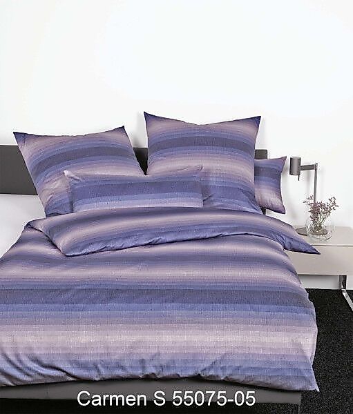 Janine Janine Interlock-Jersey Bettwäsche CARMEN S 55075 kreidelila Größe: günstig online kaufen
