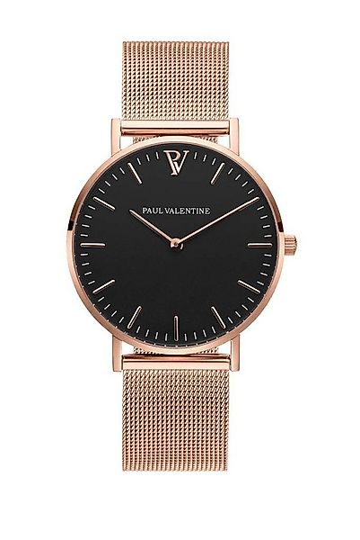 Paul Valentine Quarzuhr PEARL ROSE GOLD MESH günstig online kaufen