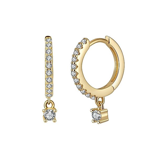 Suzan Gold Paar Creolen Lunaria – günstig online kaufen