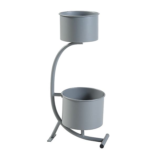 en.casa Blumenständer, »Almelo« mit Pflanztenöpfen 63x29x21cm günstig online kaufen