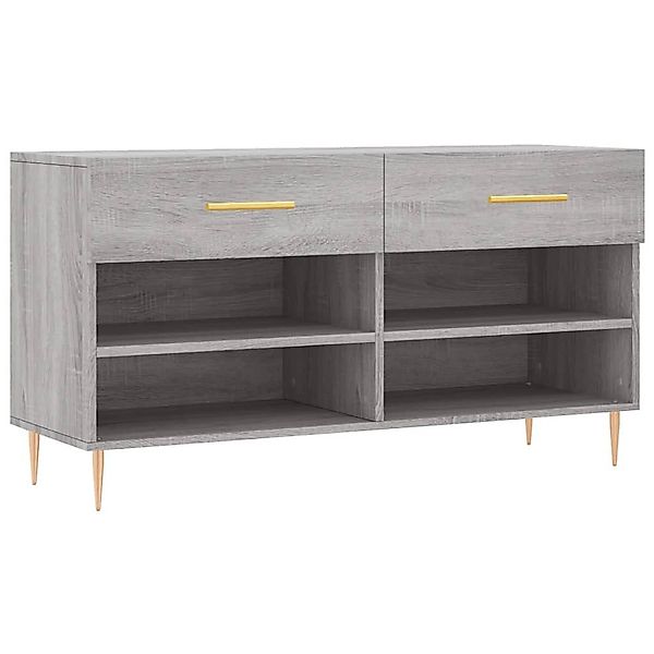 vidaXL Schuhregal Schuhbank Grau Sonoma 102x35x55 günstig online kaufen