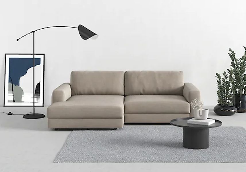 TRENDMANUFAKTUR Ecksofa »Bourbon« mit extra hohem Sitzkomfort, auch in Cord günstig online kaufen