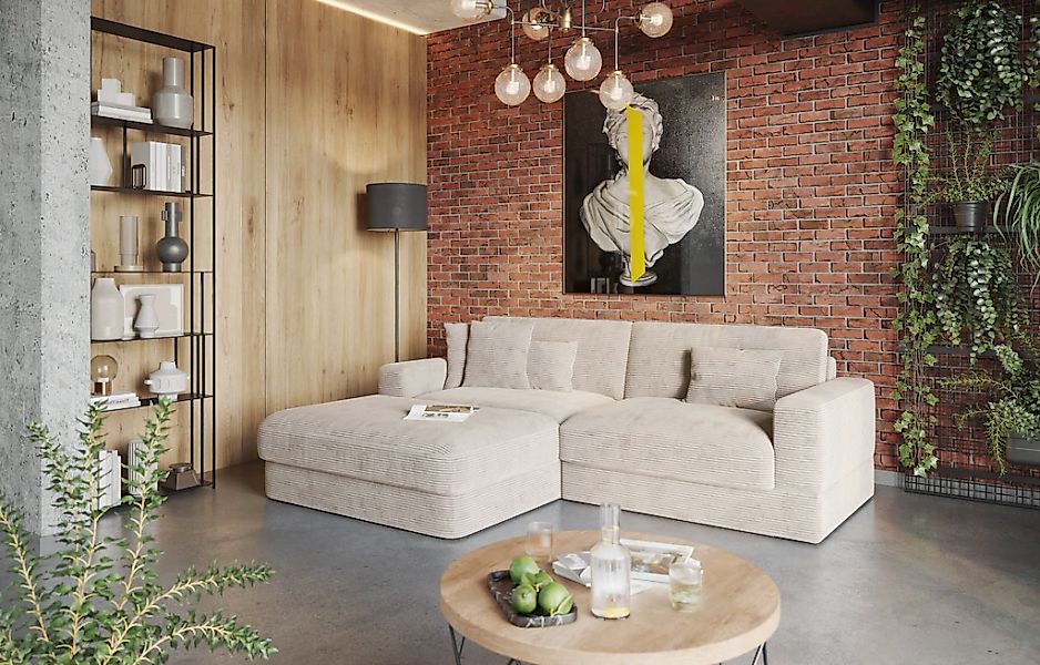 Home affaire Ecksofa "Innovid L-Form" Modernes Modul-Polsterprogramm günstig online kaufen