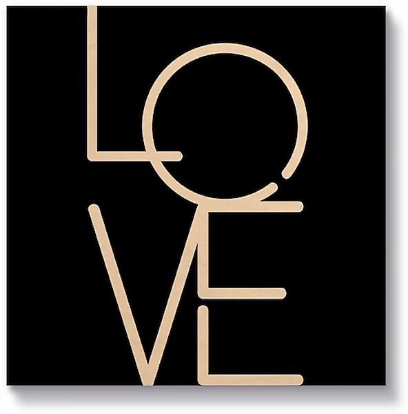Artland Holzbild »Love - Liebe« Sprüche & Texte 1 Stk. tlg. günstig online kaufen