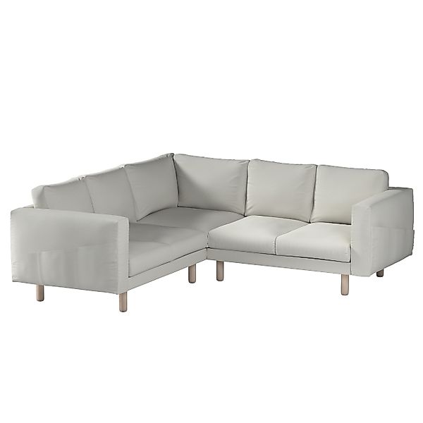 Bezug für Norsborg 4-Sitzer Ecksofa, mittelgrau, Norsborg 4-Sitzer Ecksofab günstig online kaufen