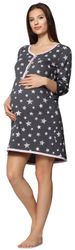 Be Mammy Umstandsnachthemd Damen Umstands Nachthemd günstig online kaufen