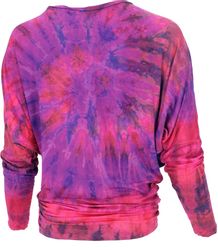 Guru-Shop Longsleeve Batik Hippie Shirt, Unikat günstig online kaufen
