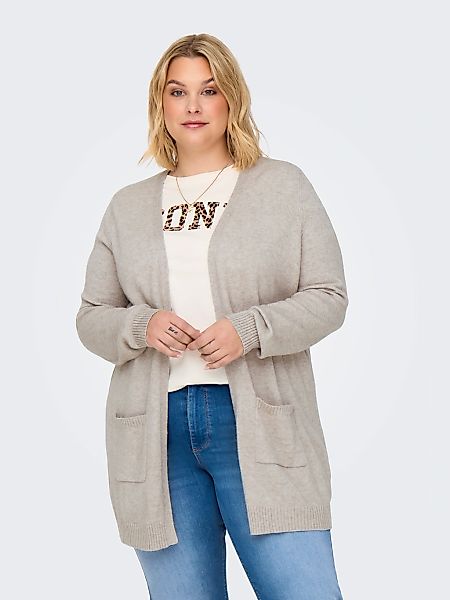ONLY CARMAKOMA Strickjacke "CARESLY L/S OPEN CARDIGAN NOOS KNT" günstig online kaufen