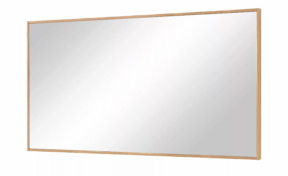 Spiegel 119 x 62 cm Tiba ¦ holzfarben ¦ Glas,Aluminium,Holz ¦ Maße (cm): B: günstig online kaufen