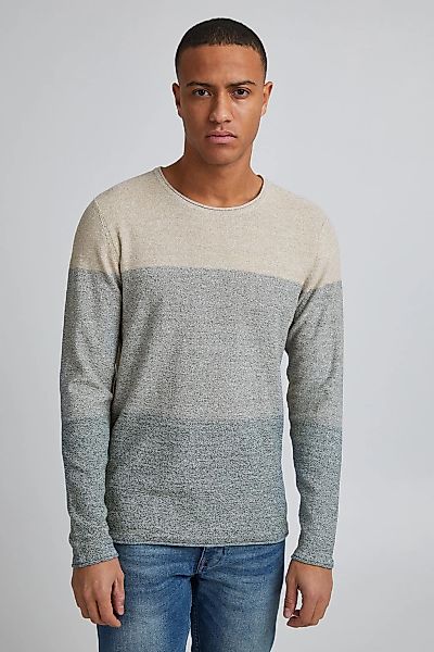 Blend Rundhalspullover "BHHans", Stilvoller Feinstrick-Pullover mit Rundhal günstig online kaufen