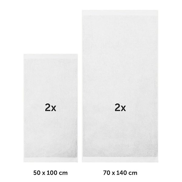 Blumtal Handtuch Set Premium 4 oder günstig online kaufen