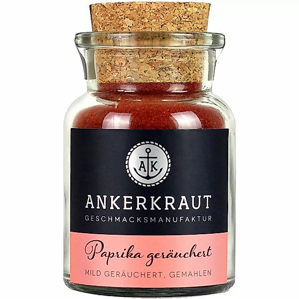 Ankerkraut Paprika Gewürz geräuchert gemahlen im Korkglas 80g günstig online kaufen