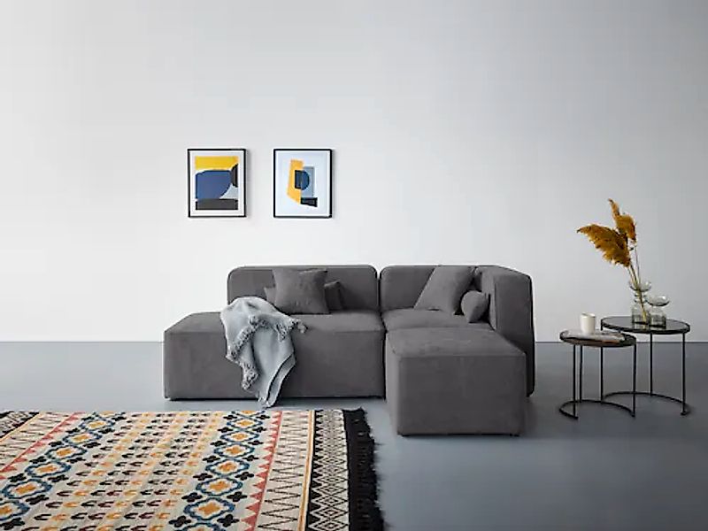 andas Ecksofa "Sundstrup L-Form", Modulserie, individuelle Zusammenstellung günstig online kaufen