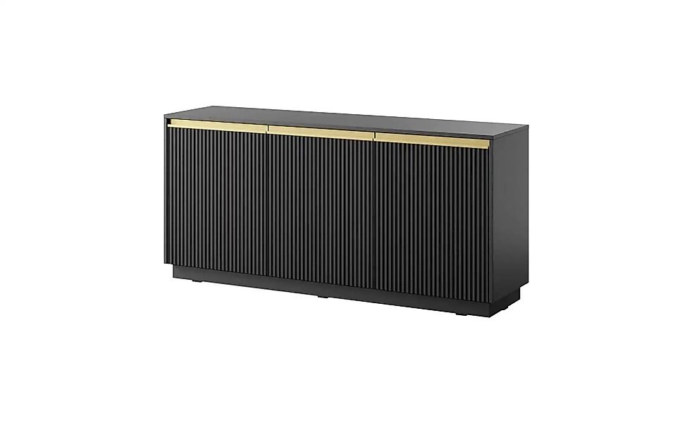 Sideboard  Roy ¦ schwarz ¦ Maße (cm): B: 153,4 H: 71,6 Kommoden & Sideboard günstig online kaufen