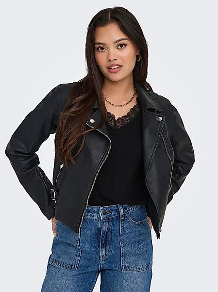 ONLY Lederimitatjacke ONLALBA FAUX LEATHER BIKER günstig online kaufen