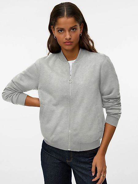 Vero Moda Bomberjacke "VMKIMIKO LS SHORT JERSEY BOMBER NOOS" günstig online kaufen
