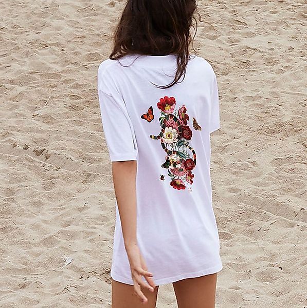 Flauschiges T-shirt - Reine Biobaumwolle / Garden Eden günstig online kaufen