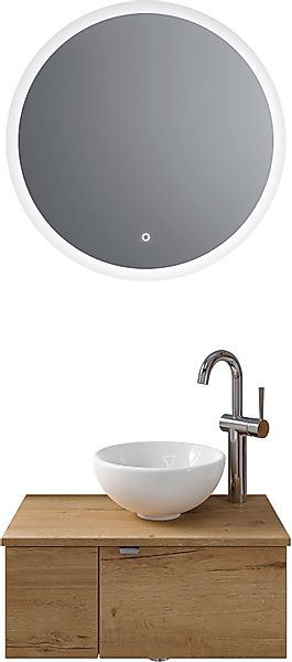 Saphir Badmöbel-Set »Serie 6915« 4 Stk. tlg. Gäste-Bad, 70 cm breit, mit LE günstig online kaufen