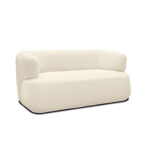 Sofa 800012, 2-Sitzer, 2er Couch, Teddy-Stoff, Polstersofa, 160 x 86 x 71 c günstig online kaufen