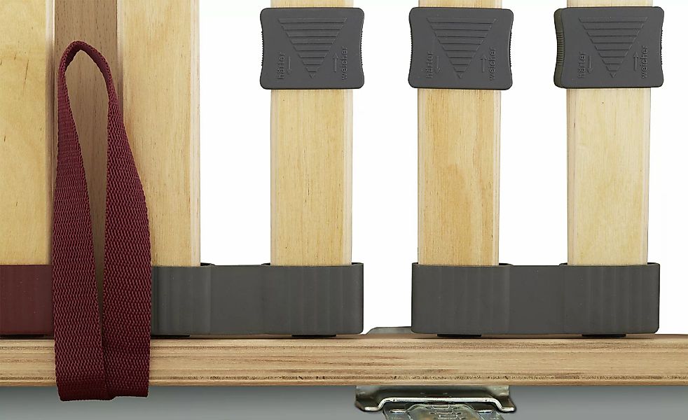 Stauraumbett  Grow Up ¦ grau ¦ Maße (cm): B: 97 H: 54,5 Betten > Bettgestel günstig online kaufen