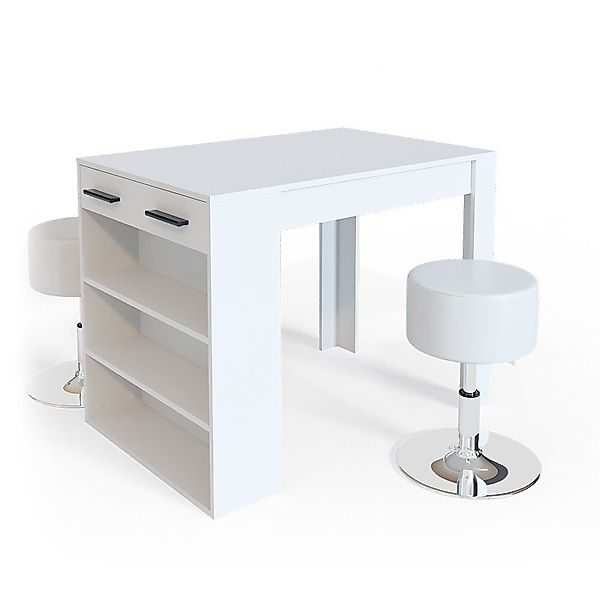Vicco Bartisch Repose, Weiß, 67 x günstig online kaufen