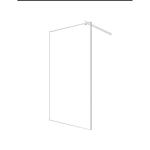 Glaszentrum Hagen 78x200cm Walk in Duschabtrennung Dusche WT günstig online kaufen