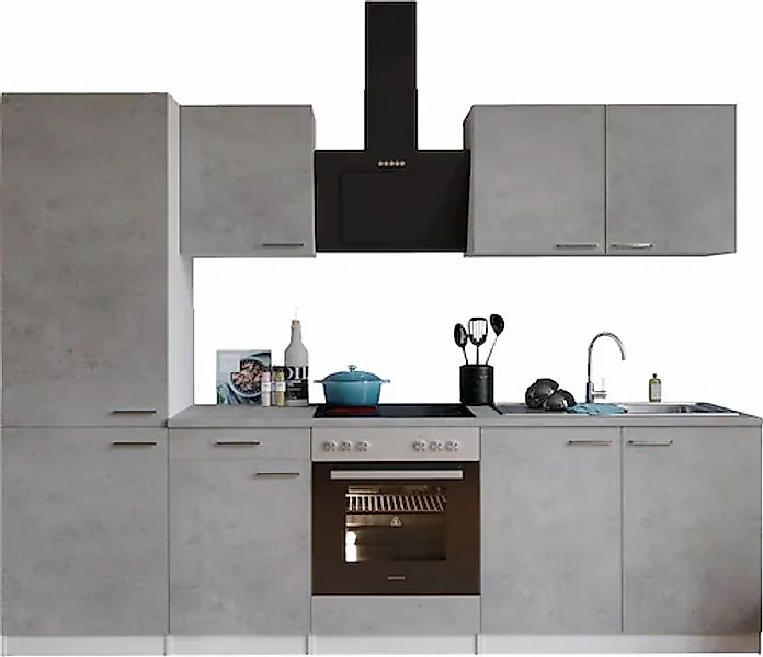 RESPEKTA Küchenzeile »Malia« Breite 270 cm, 85 cm Arbeitshöhe, in exklusive günstig online kaufen