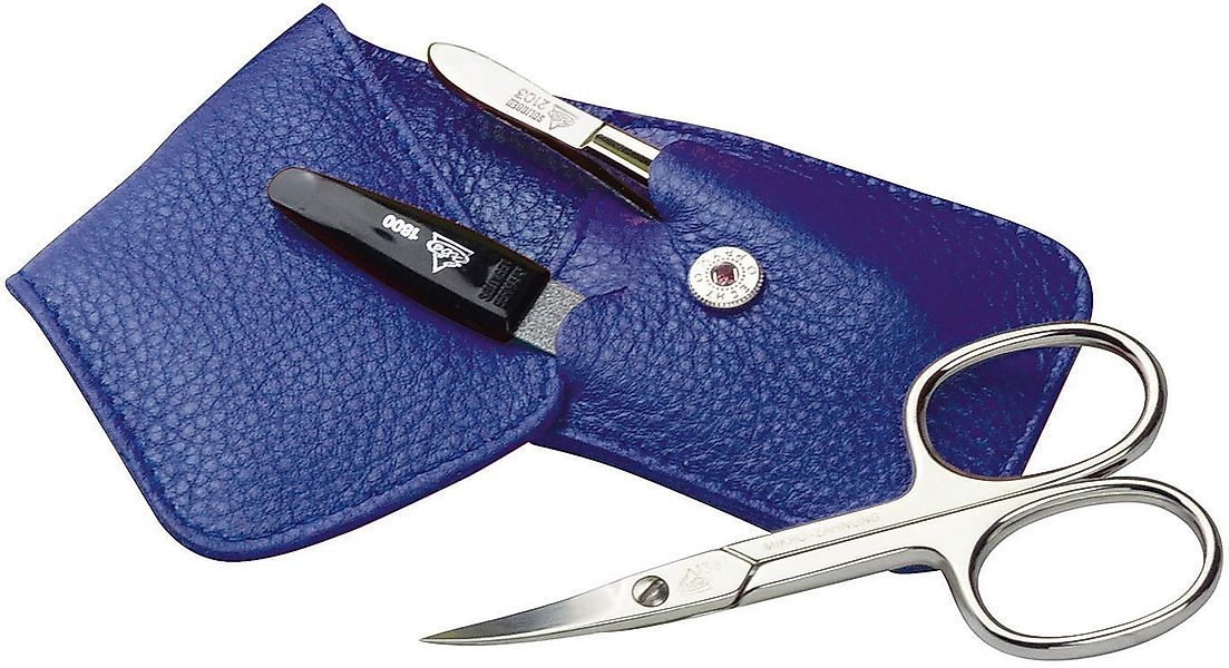 ERBE Maniküre-Etui Siena, 3 tlg., Hochwertiges Lederetui mit präzisen Pfleg günstig online kaufen