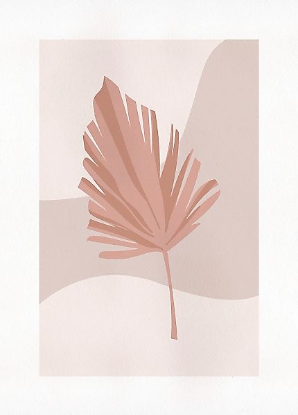 Komar Wandbild "Minimalist Leaf Lover", (1 St.), Deutsches Premium-Poster F günstig online kaufen