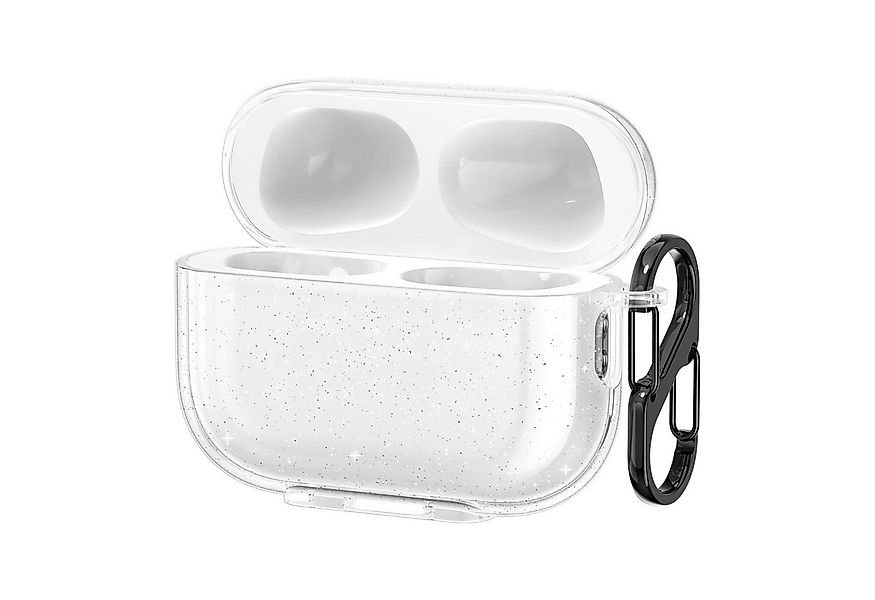 kwmobile Etui Hülle für Apple Airpods Pro 2 Glitzer Case, Kopfhörer Schutzh günstig online kaufen