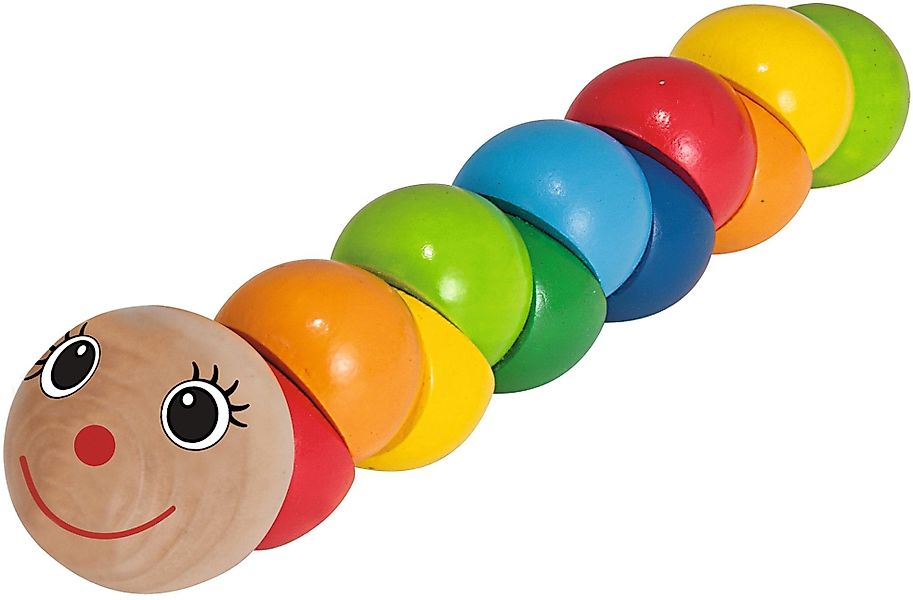 Eichhorn Greifspielzeug Kleinkindwelt Greifling Raupe 100003440 günstig online kaufen
