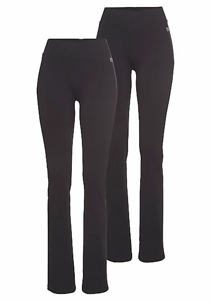 H.I.S Leggings Bootcut‑Leggings im praktischen 2er‑Pack mit elastischem Bun günstig online kaufen