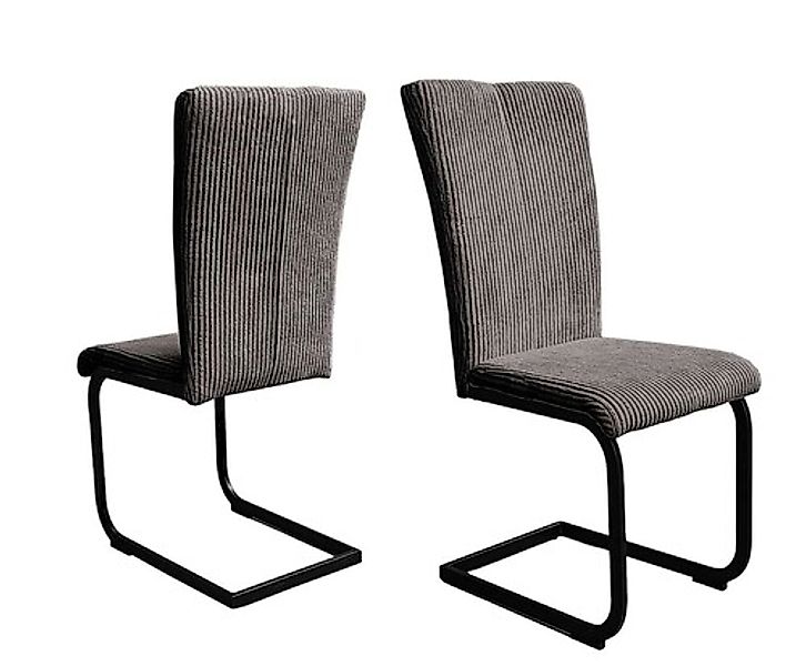 Home affaire Freischwinger »Oliver«, (Set), 2 St., Cord, Stuhl belastbar bi günstig online kaufen