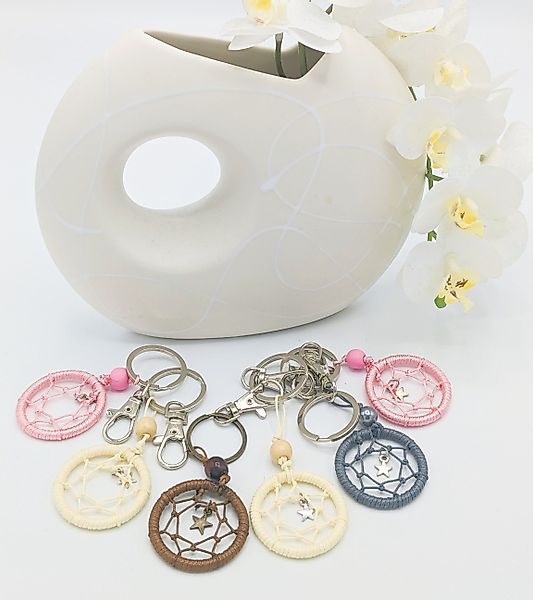 101DIYStudio Schlüsselanhänger Traumfänger mit Geschenkbox, Schönes günstig online kaufen