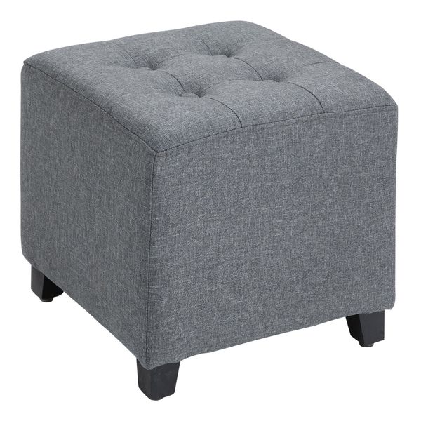 HOMCOM Fußhocker Quadratischer Sitzhocker, (fussbank, 1 günstig online kaufen