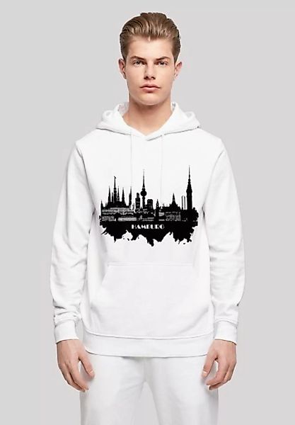 F4NT4STIC Kapuzenpullover Cities Collection - Hamburg skyline Print günstig online kaufen