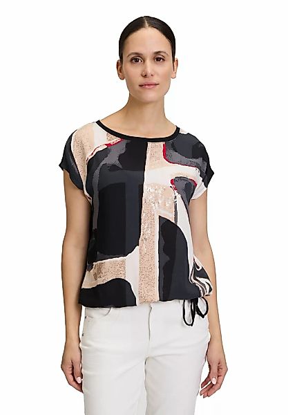 Betty&Co Kurzarmshirt "Betty & Co Casual-Shirt mit Print", Druck günstig online kaufen