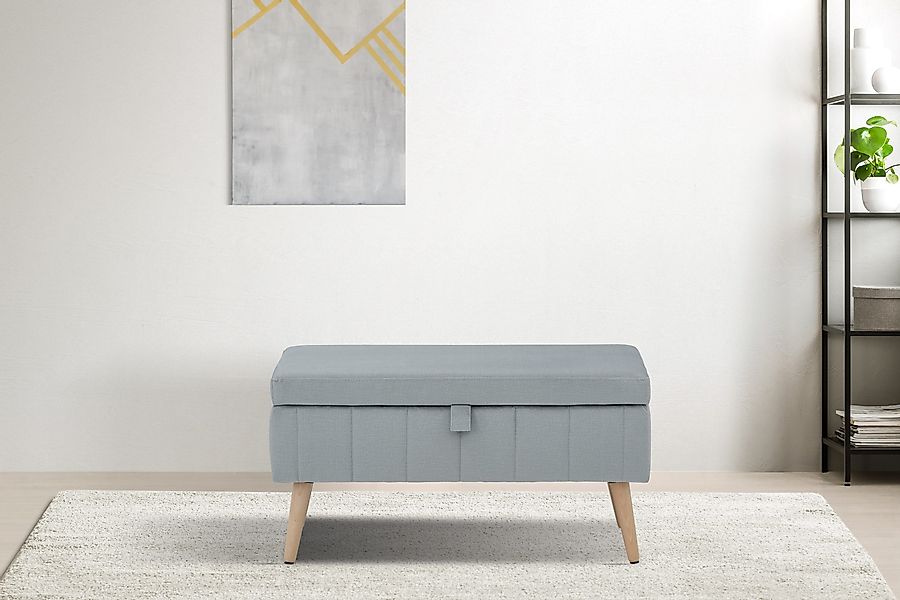 INOSIGN Truhenbank "AMIRA Sitzbank mit Stauraum, Maße B/T/H: 81/36/43 cm", günstig online kaufen