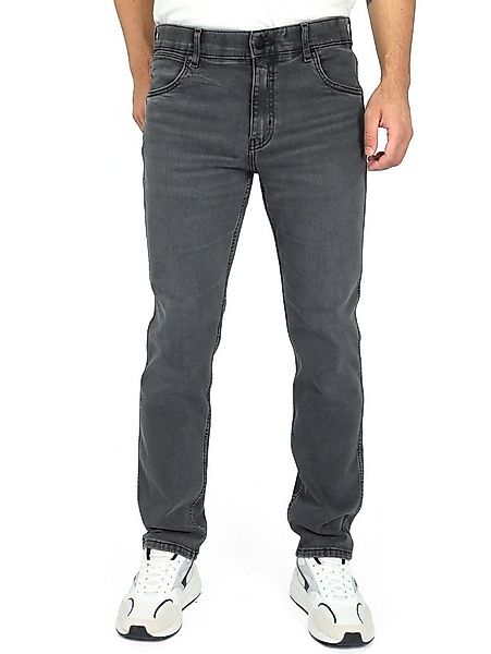 Wrangler Straight-Jeans Regular Fit Superstretch - GREENSBORO WHISPERED WAS günstig online kaufen