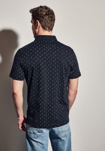 STREET ONE MEN Poloshirt aus reiner Baumwolle günstig online kaufen