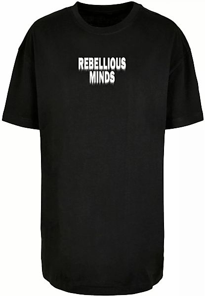 Merchcode T-Shirt "Merchcode Damen Ladies Rebellious Minds Oversized Boyfri günstig online kaufen