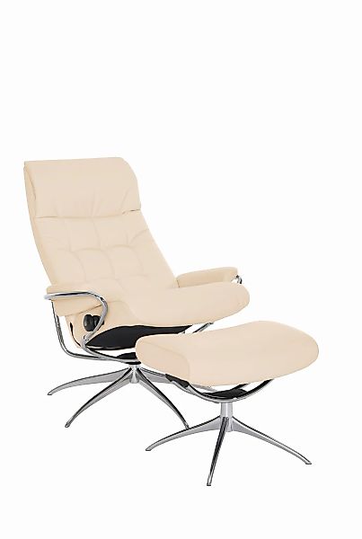 Stressless Relaxsessel "London", (Set, Relaxsessel mit Hocker), mit Hocker, günstig online kaufen