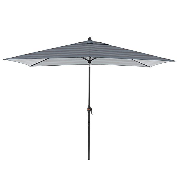 Doppler Mittelmastschirm myZone Auto Tilt ca. 300 cm x 200 cm Blau-Grau 6-t günstig online kaufen