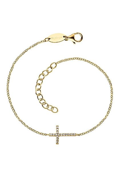 Engelsrufer Silberarmband Armband, Armkette, Kreuz, ERB-LILCROSS-ZI, günstig online kaufen