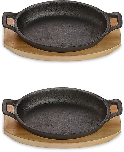 ECHTWERK Servierpfanne »2x Servierschale "BIG"« Gusseisen Set, 2 Stk. tlg. günstig online kaufen