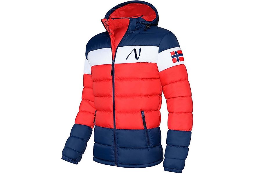 Nebulus Winterjacke MIXUP, P4830 - Herren, rot-blau, S günstig online kaufen