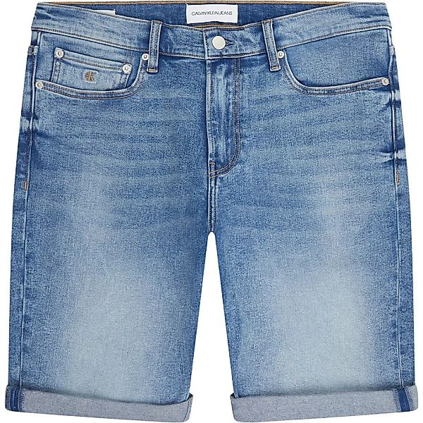 Calvin Klein Jeans Slim Jeans-shorts 36 Denim Light günstig online kaufen