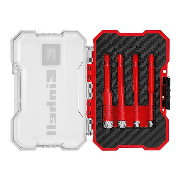 Einhell Diamant-Fliesenbohrer-Set XS-Case 4-teilig günstig online kaufen
